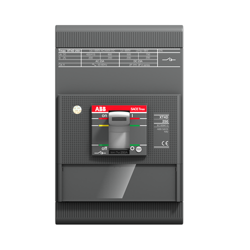 XT4HU3250DFF000XXX | XT4H-D 250 MCS-UL/CSA IM=3000 3P FF